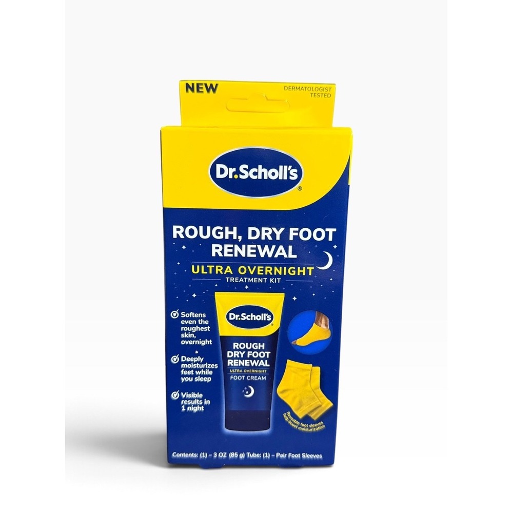 Rough, Dry Foot Renewal Ultra Overnight Treatment with Overnight Foot Cream 3oz
